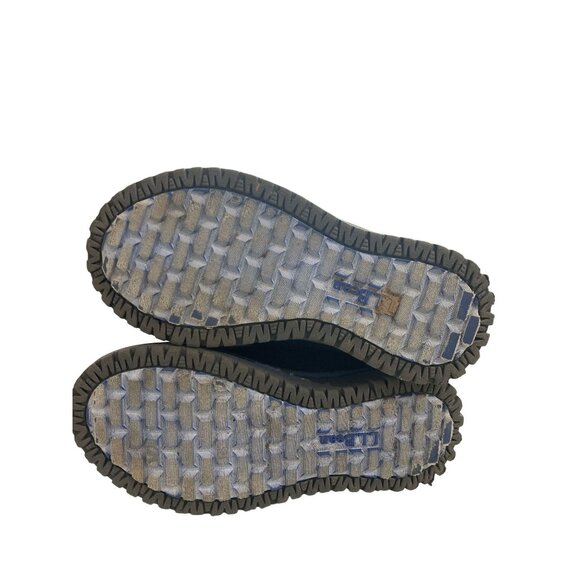 L.L.Bean Kids Size 11 Navy Faux Fur Lining Primaloft Insulation Winter Boots - Picture 6 of 7